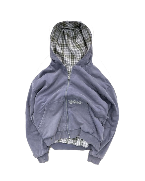 LIGHT GREY/GREY 2-SIDED ZIPPER