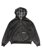 BLACK/GRAY 2-SIDED ZIPPER