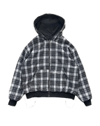 BLACK/GRAY 2-SIDED ZIPPER